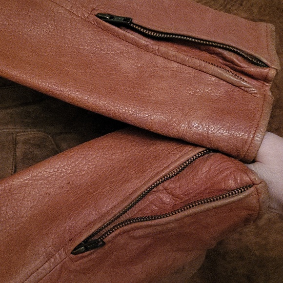 DKNY Vintage Genuine Leather Jacket Rare Find - Picture 8 of 14